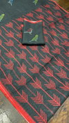 MG 160 Plain Linen Digital Printed Sarees Wholesale Price In Surat